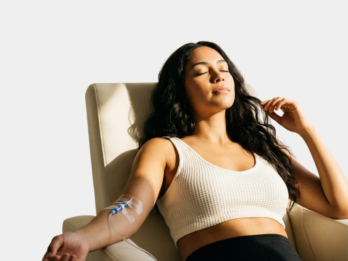 Patient receiving regenerative treatment